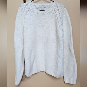 J Crew L Hand Knit Wool Sweater